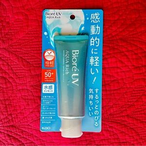 Biore UV aqua rich sunscreen SPF50+/PA++++